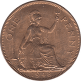 1948 1 PENNY ( BU ) 6 - Penny - Cambridgeshire Coins