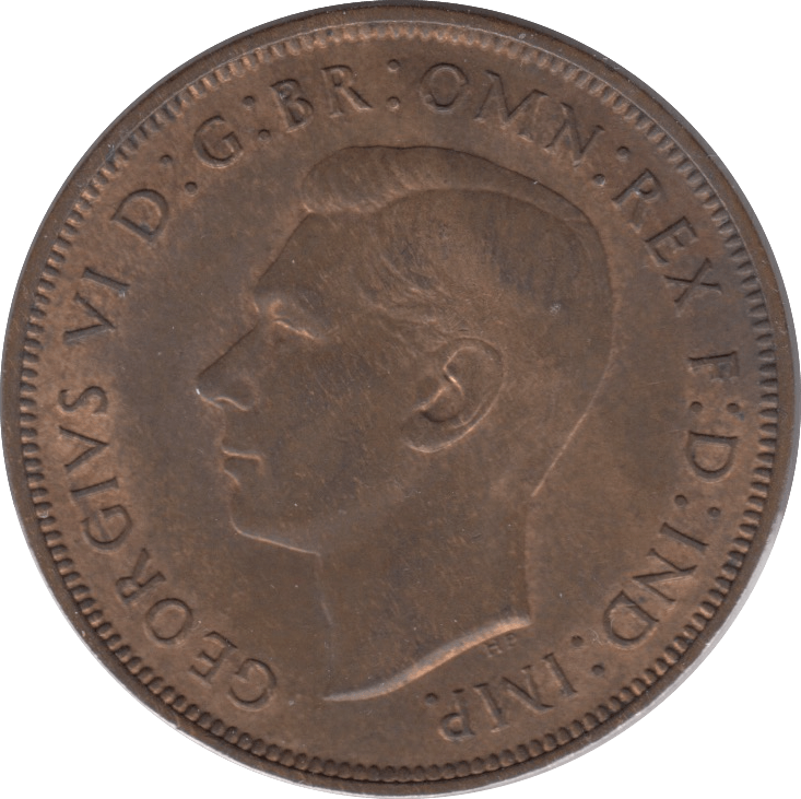 1948 1 PENNY ( UNC ) 6 - Penny - Cambridgeshire Coins