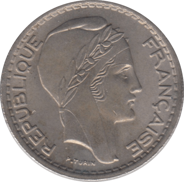 1948 10 FRANCS FRANCE - WORLD COINS - Cambridgeshire Coins