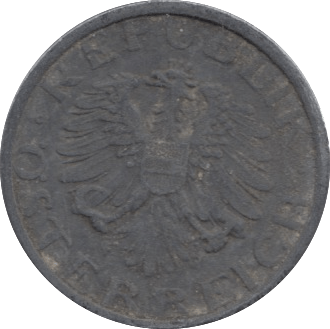 1948 10 GROSCHEN AUSTRIA - WORLD COINS - Cambridgeshire Coins