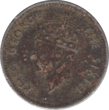 1948 5 CENTS MALAYA - WORLD COINS - Cambridgeshire Coins