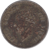 1948 5 CENTS MALAYA - WORLD COINS - Cambridgeshire Coins