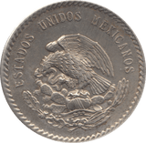 1948 5 SILVER PESOS MEXICO - SILVER WORLD COINS - Cambridgeshire Coins