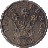 1948 BRASS THREEPENCE ( UNC ) - Threepence - Cambridgeshire Coins