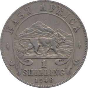 1948 EAST AFRICA ONE SHILLING - WORLD COINS - Cambridgeshire Coins