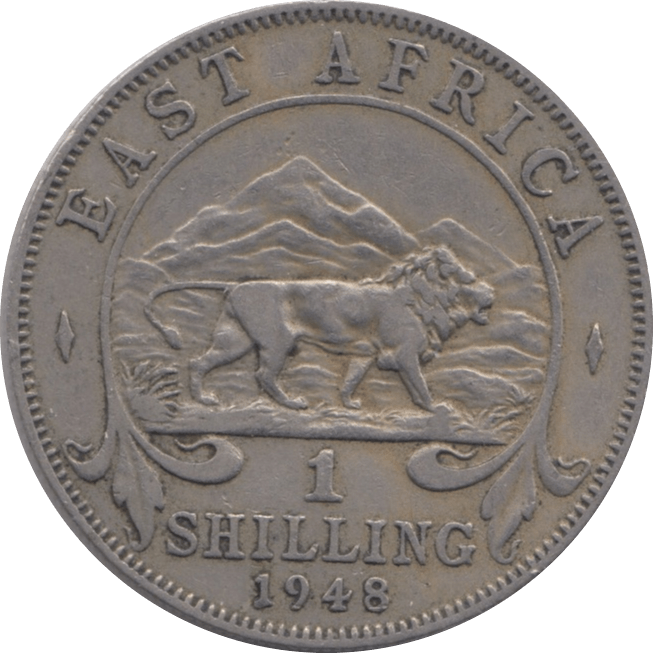 1948 EAST AFRICA SHILLING - WORLD COINS - Cambridgeshire Coins