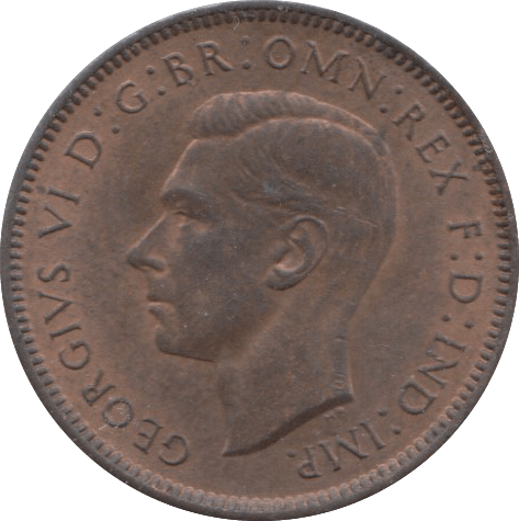 1948 FARTHING UNC - Farthing - Cambridgeshire Coins