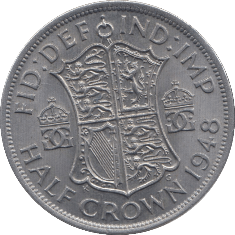 1948 HALFCROWN ( BU ) - Halfcrown - Cambridgeshire Coins