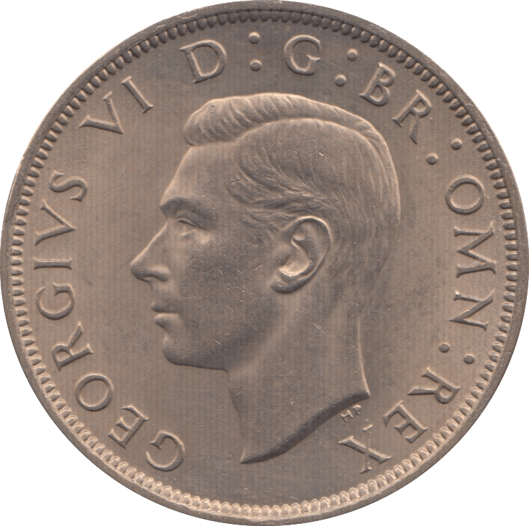 1948 HALFCROWN ( UNC ) 4 - HALFCROWN - Cambridgeshire Coins