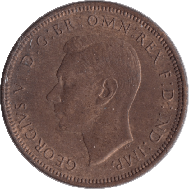 1948 HALFPENNY ( UNC ) - Halfpenny - Cambridgeshire Coins