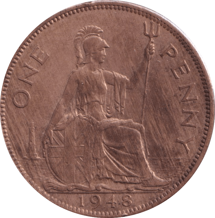 1948 PENNY ( AUNC ) - PENNY - Cambridgeshire Coins
