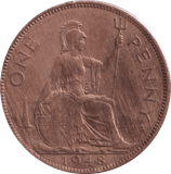 1948 PENNY ( AUNC ) - PENNY - Cambridgeshire Coins
