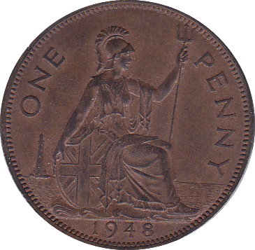 1948 PENNY ( BU ) - Penny - Cambridgeshire Coins