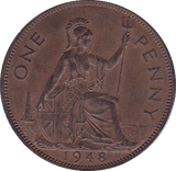1948 PENNY ( BU ) - Penny - Cambridgeshire Coins