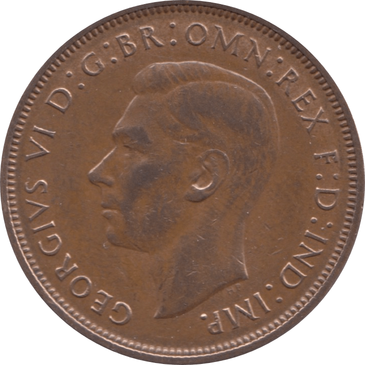 1948 PENNY ( EF ) 1 - Penny - Cambridgeshire Coins