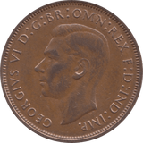 1948 PENNY ( EF ) 1 - Penny - Cambridgeshire Coins