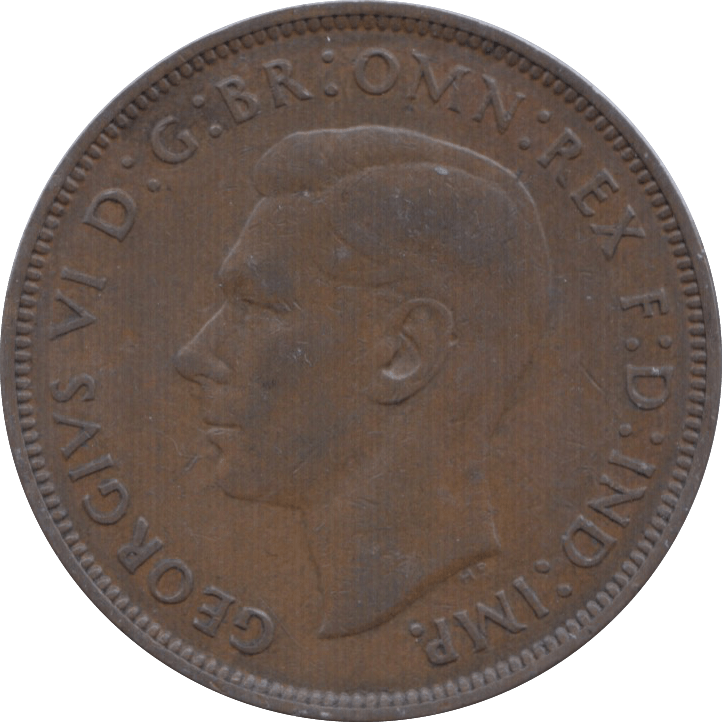 1948 PENNY ( GVF ) 2 - Penny - Cambridgeshire Coins