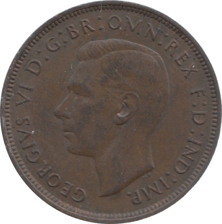 1948 PENNY ( UNC ) 14 - Penny - Cambridgeshire Coins