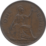1948 PENNY ( UNC ) 14 - Penny - Cambridgeshire Coins