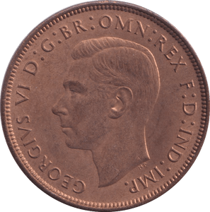 1948 PENNY ( UNC ) 2 - Penny - Cambridgeshire Coins