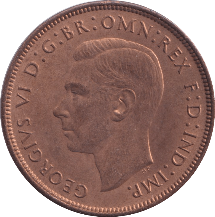 1948 PENNY ( UNC ) 2 - Penny - Cambridgeshire Coins