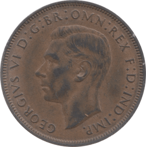 1948 PENNY ( UNC ) 6 - Penny - Cambridgeshire Coins