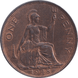1948 PENNY ( UNC ) - Penny - Cambridgeshire Coins
