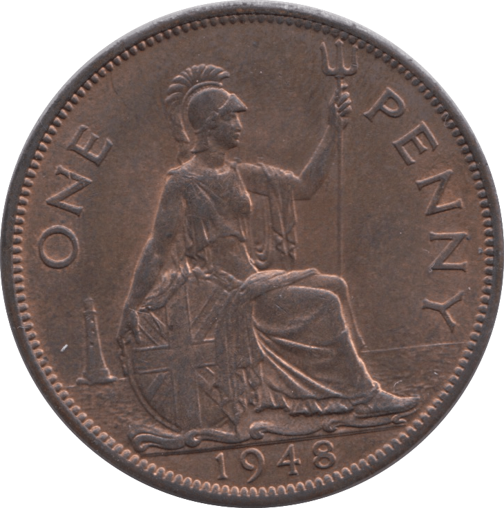 1948 PENNY ( UNC ) - Penny - Cambridgeshire Coins