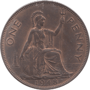 1948 PENNY ( UNC ) - Penny - Cambridgeshire Coins