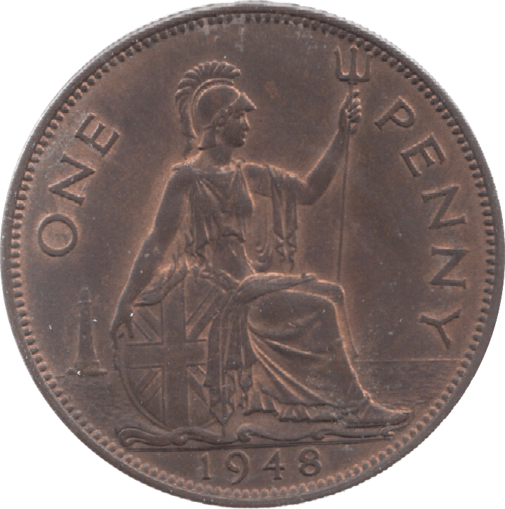 1948 PENNY ( UNC ) - Penny - Cambridgeshire Coins