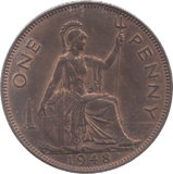 1948 PENNY ( UNC ) - Penny - Cambridgeshire Coins