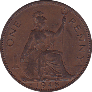 1948 PENNY ( UNC ) - Penny - Cambridgeshire Coins