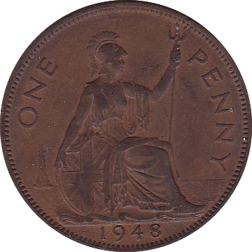 1948 PENNY ( UNC ) - Penny - Cambridgeshire Coins