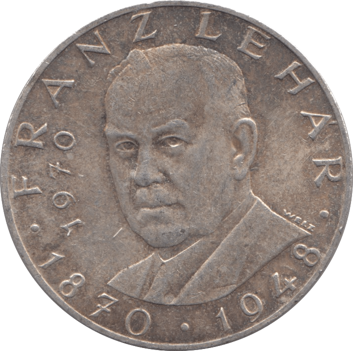 1948 SILVER 25 SCHILLING AUSTRIA - SILVER WORLD COINS - Cambridgeshire Coins