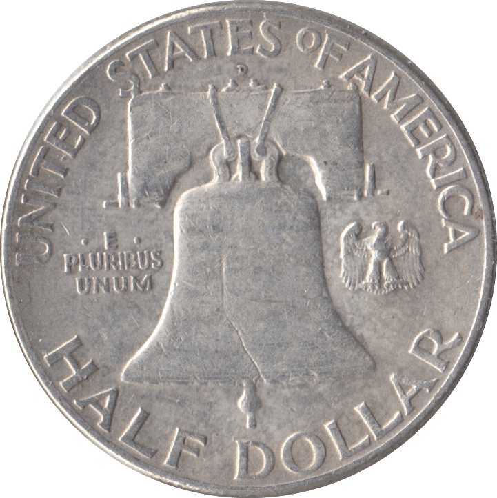 1948 SILVER HALF DOLLAR USA DENVER MINT - SILVER WORLD COINS - Cambridgeshire Coins