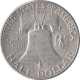 1948 SILVER HALF DOLLAR USA DENVER MINT - SILVER WORLD COINS - Cambridgeshire Coins