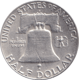 1948 SILVER HALF DOLLAR USA - Cambridgeshire Coins