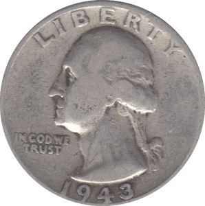 1948 SILVER QUARTER USA - SILVER WORLD COINS - Cambridgeshire Coins