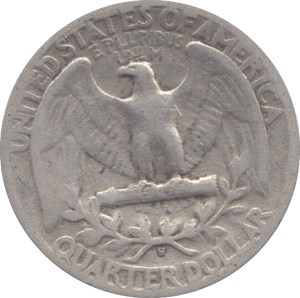 1948 SILVER QUARTER USA - SILVER WORLD COINS - Cambridgeshire Coins