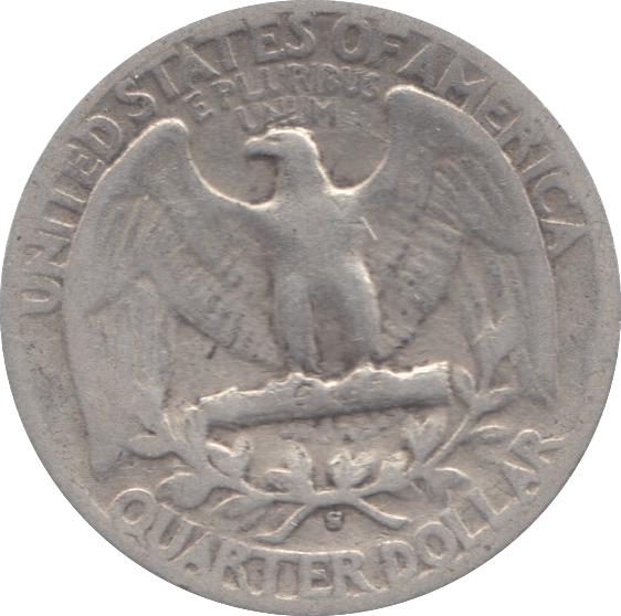 1948 SILVER QUARTER USA - SILVER WORLD COINS - Cambridgeshire Coins