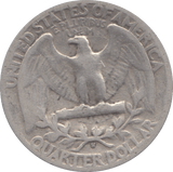 1948 SILVER QUARTER USA - SILVER WORLD COINS - Cambridgeshire Coins