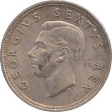 1948 SOUTH AFRICA SILVER 5 SHILLING - SILVER WORLD COINS - Cambridgeshire Coins
