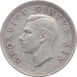 1948 SOUTH AFRICA SILVER 5 SHILLINGS - WORLD COINS - Cambridgeshire Coins