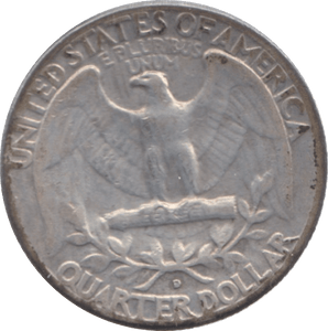 1948 USA SILVER 1/4 DOLLAR - SILVER WORLD COINS - Cambridgeshire Coins