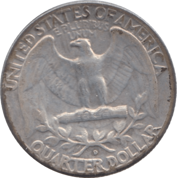 1948 USA SILVER 1/4 DOLLAR - SILVER WORLD COINS - Cambridgeshire Coins