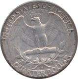 1948 USA SILVER 1/4 DOLLAR - SILVER WORLD COINS - Cambridgeshire Coins