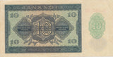 1948 zehn deutsche mark banknote AG 0851969 REF 186 - World Banknotes - Cambridgeshire Coins