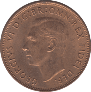 1949 1 PENNY ( UNC ) 7 - Penny - Cambridgeshire Coins