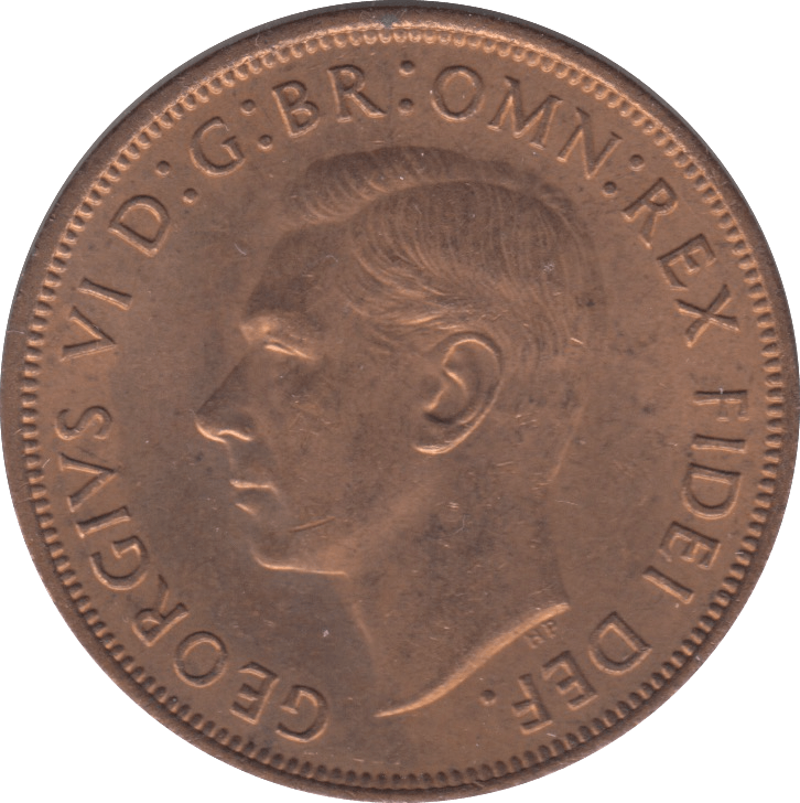 1949 1 PENNY ( UNC ) 7 - Penny - Cambridgeshire Coins