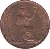 1949 1 PENNY ( UNC ) 7 - Penny - Cambridgeshire Coins